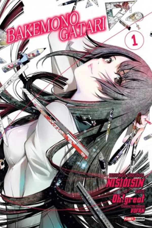 Capa de Bakemonogatari #01
