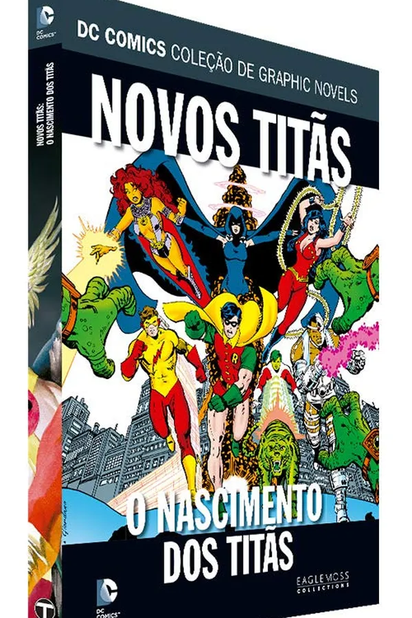Capa de Dc Graphic Novels Ed. 84 - Novos Titãs - O Nascimento Dos Titãs