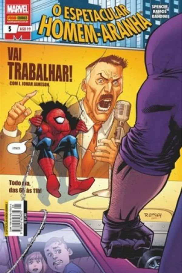 Capa de O Espetacular Homem-Aranha - 05