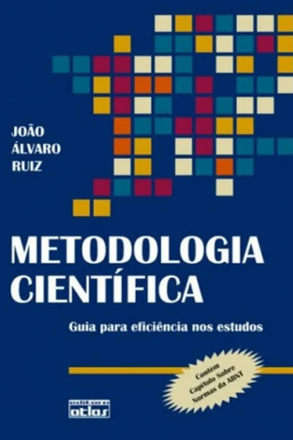 Capa de Metodologia Científica Guia para Eficiência nos Estudos