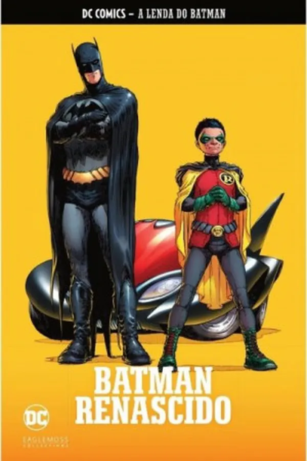 Capa de Batman Renascido