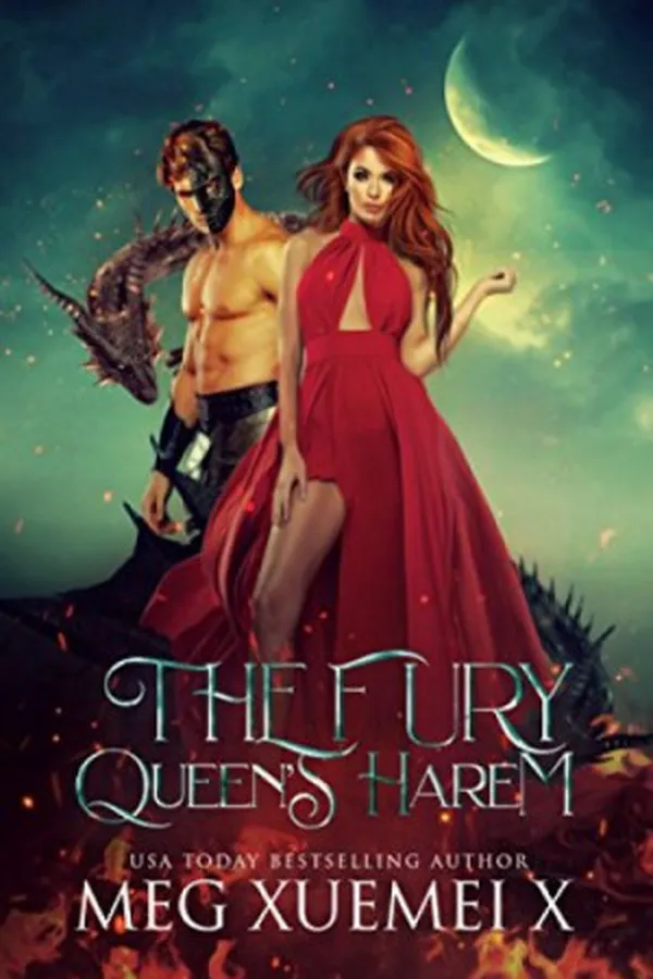 Capa de The Fury Queens Harem: A Reverse Harem Dragon Fantasy