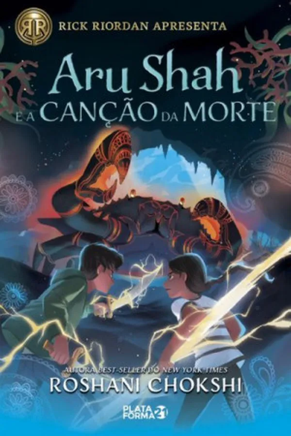 Capa de Aru Shah e a canção da morte