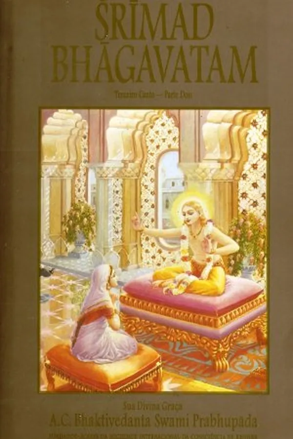 Capa de Srimad Bhagavatam - Terceiro Canto - Parte Dois