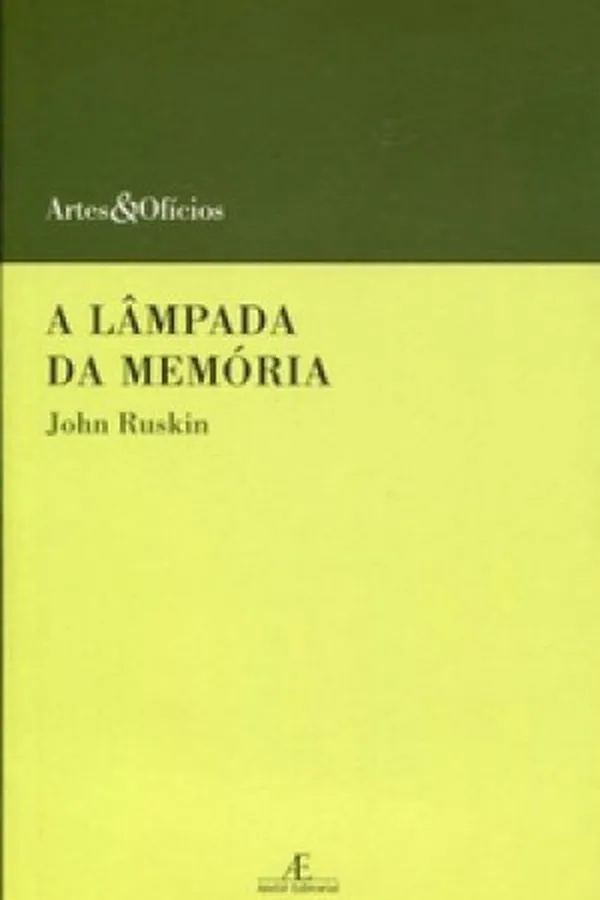 Capa de A Lâmpada da Memória