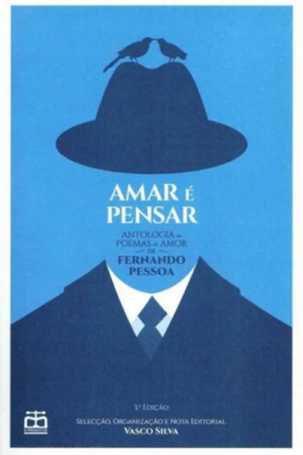 Capa de Amar é pensar - poemas de amor de Fernando Pessoa