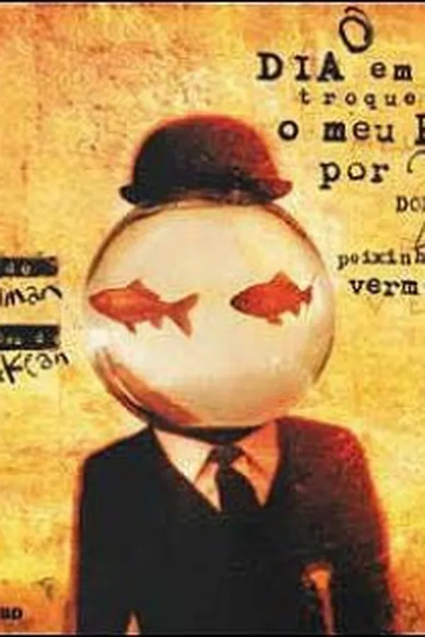 Capa de O dia em que troquei o meu pai por dois peixinhos vermelhos
