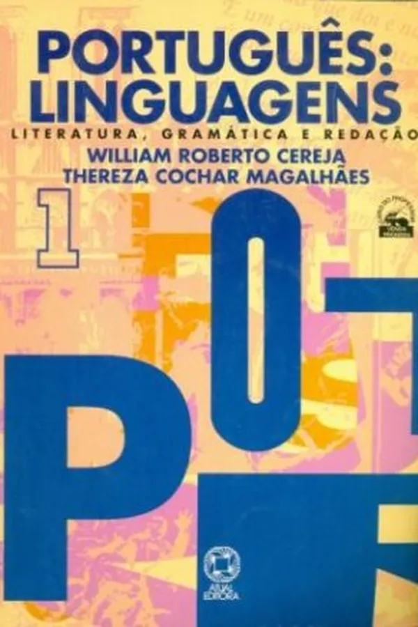 Capa de PORTUGUÊS;LINGUAGENS VOL;01