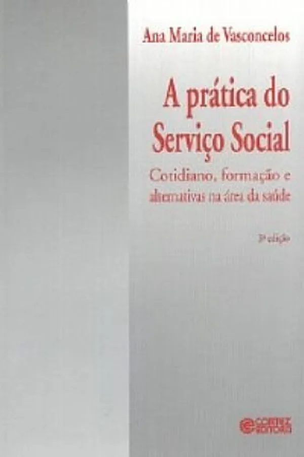 Capa de A Prática do Serviço Social