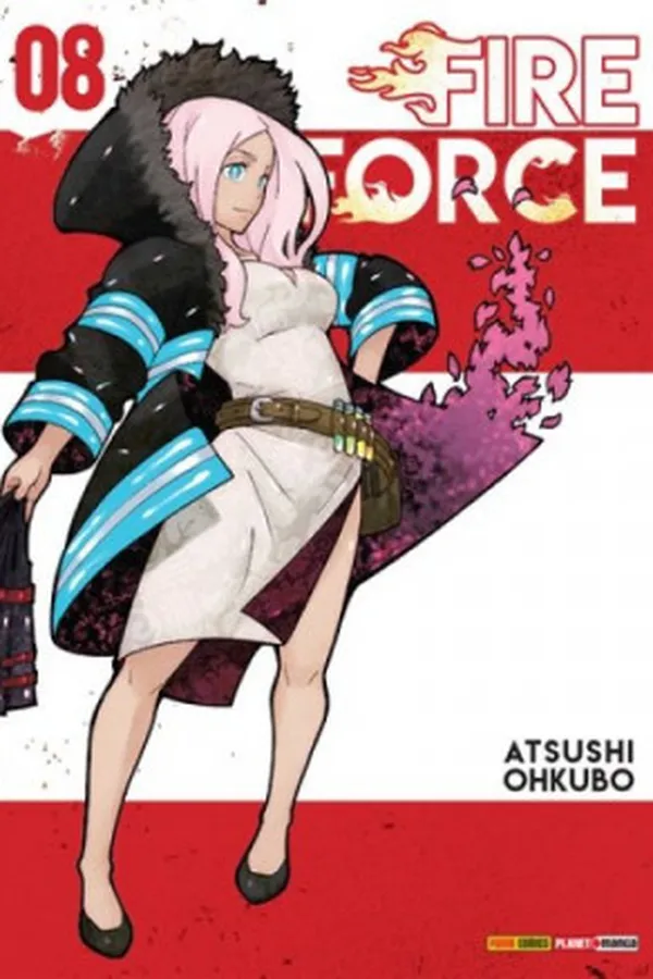 Capa de Fire Force #08