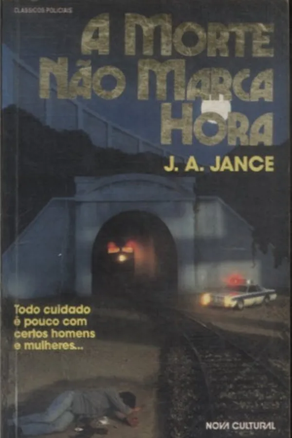 Capa de A Morte Não Marca Hora