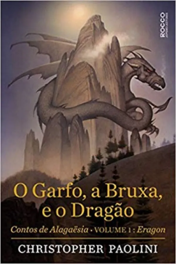 Capa de O Garfo, a Bruxa e o Dragão: Eragon