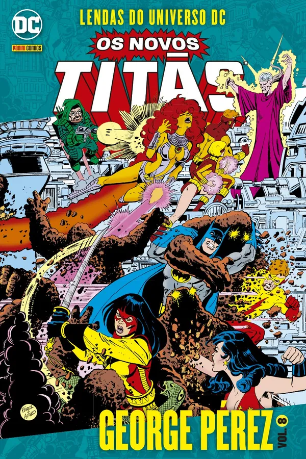 Capa de Lendas do Universo DC: Os Novos Titãs Vol. 8
