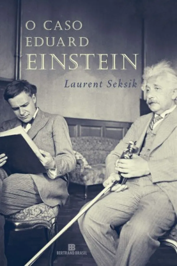 Capa de O caso de Eduard Einstein