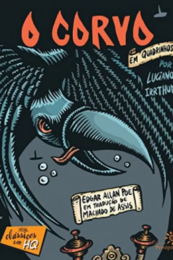 Capa de O corvo em quadrinhos