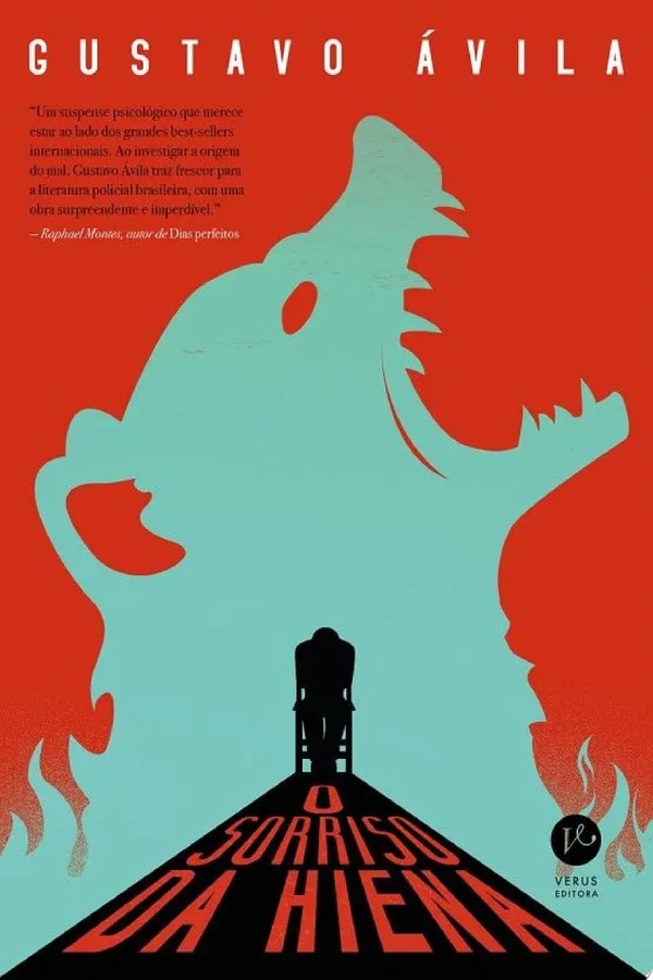 Capa de O sorriso da hiena