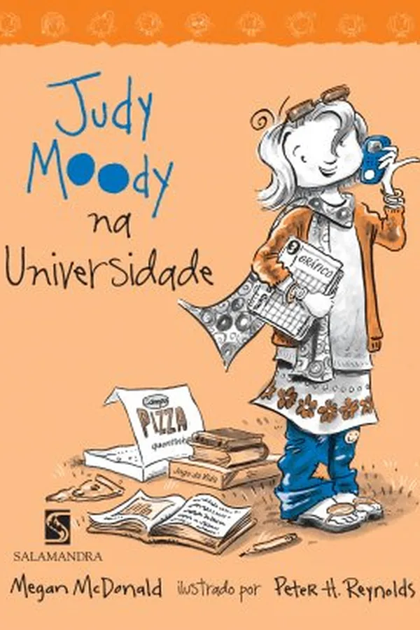 Capa de Judy Moody na Universidade