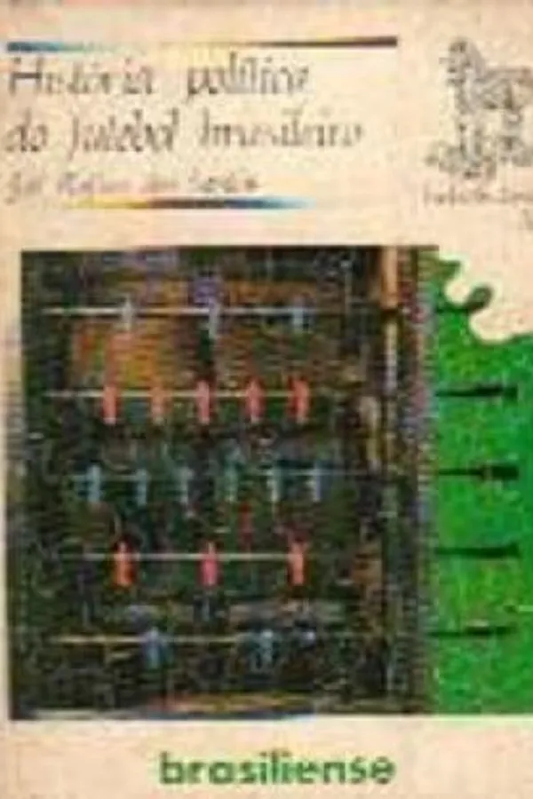 Capa de História política do futebol brasileiro