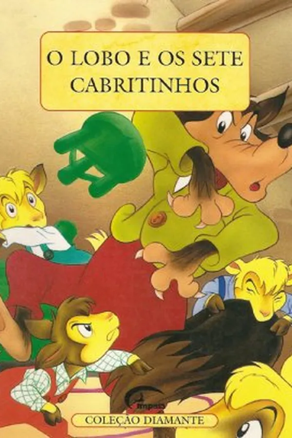 Capa de O Lobo e os Sete Cabritinhos