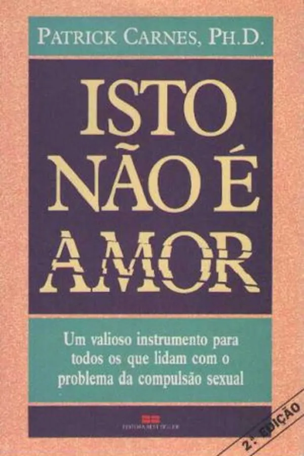 Capa de Isto Não é Amor