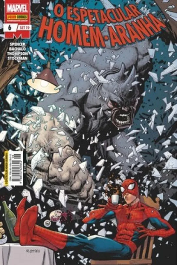 Capa de O Espetacular Homem Aranha - 06