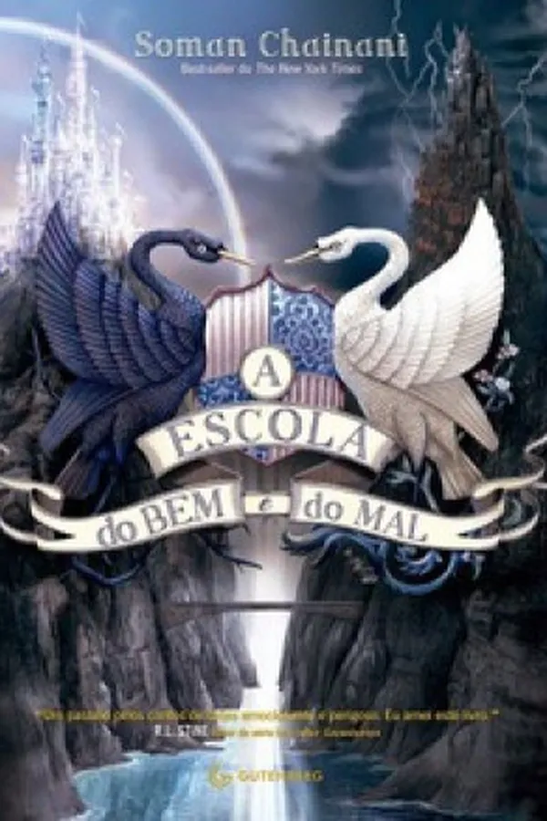 Capa de A escola do bem e do mal