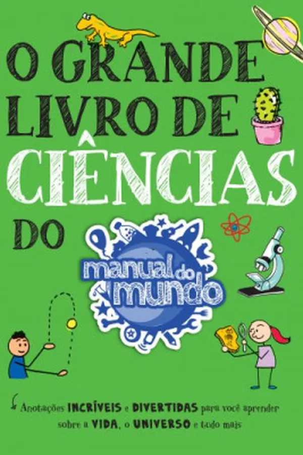 Capa de O Grande Livro de Ciências do Manual do Mundo
