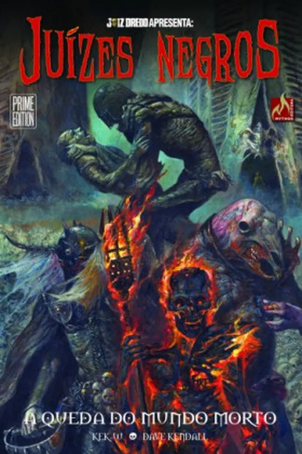 Capa de Juiz Dredd Apresenta: Juízes Negros