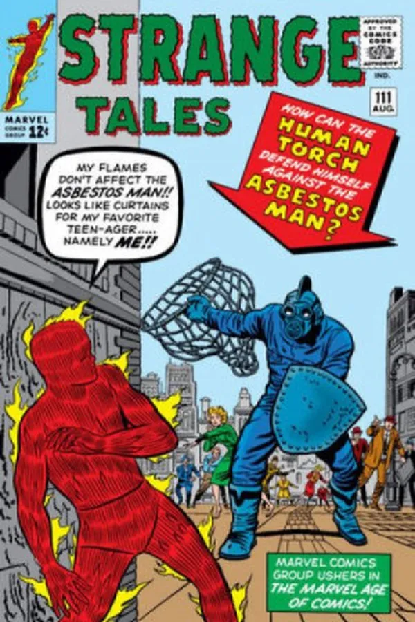 Capa de Strange Tales #111