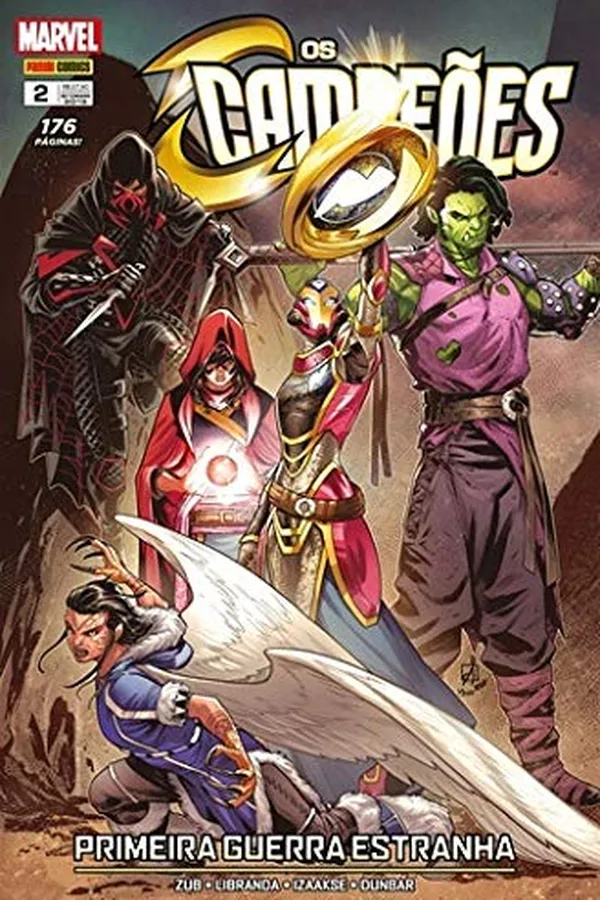 Capa de Gibi Os Campeões nº 2 - Marvel