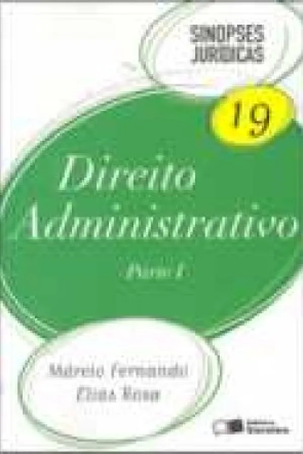Capa de Direito Administrativo  - Volume 19