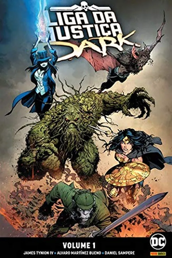 Capa de Liga da Justiça Dark - Volume 1